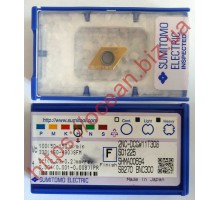 Твердосплавна пластина токарна зі вставками CBN DCGW 11T308-NC2 BNC300 SUMITOMO